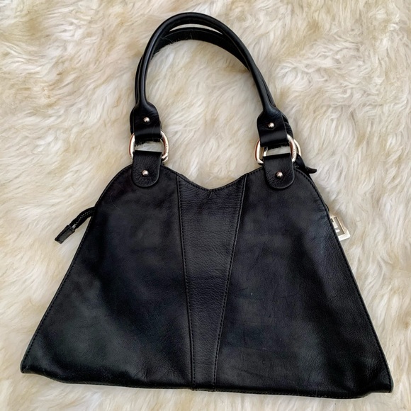 🎉 SALE FENDI Shoulder Hand Leather Bag Black 8BR254 - Picture 4 of 6